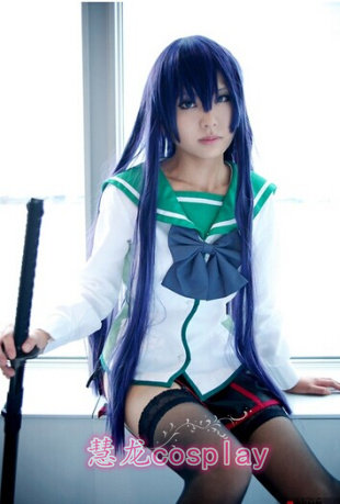 慧龙cosplay 特价包邮 学园默示录 毒岛冴子 Cosplay女装动漫服装