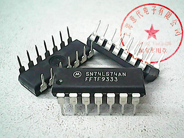 SN74LS74AN  MOT  74LS74〖正品原装〗赛格市场G332室实体店 现货