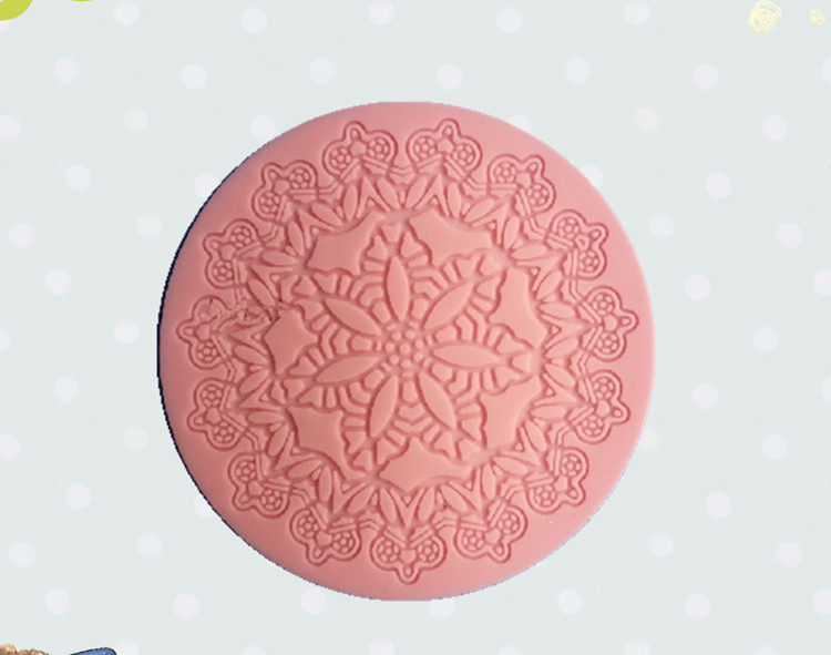 硅胶翻糖蛋糕工具硅胶压花模具蕾丝印硅胶巧克力模具蛋糕围边