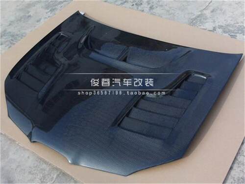 斯巴鲁翼豹cw碳纤维开孔机盖