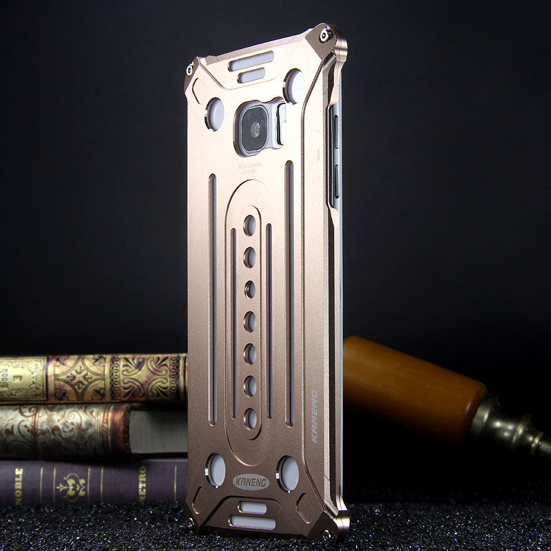 KANENG Powerful Aluminum Shell Shockproof Aerospace Metal Case Cover for Samsung Galaxy S7 Edge G9350 & S7 G9300