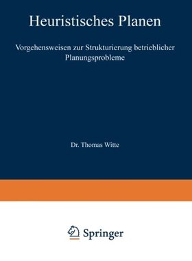 【预售】Heuristisches Planen: Vorgehensweisen Zur Stru...