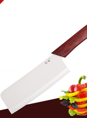 利瓷陶瓷刀 陶瓷菜刀 彩木柄陶瓷刀 中式陶瓷刀 抗氧化不生锈