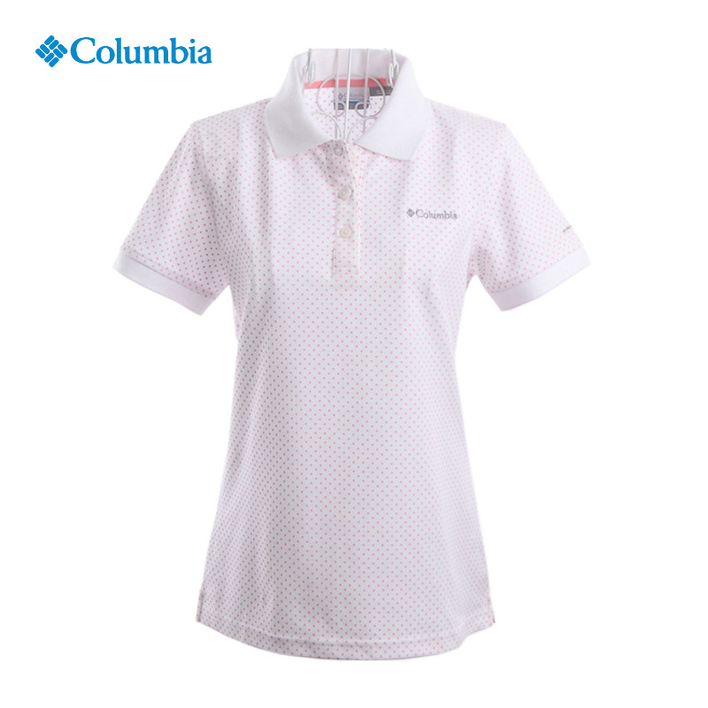 T-shirt sport pour femme COLUMBIA à manche courte en coton - Ref 2027459 Image 1