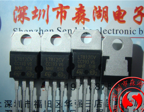 L7812CV LM7812CV 12V/1.5A TO-220 ST 原装正品供应