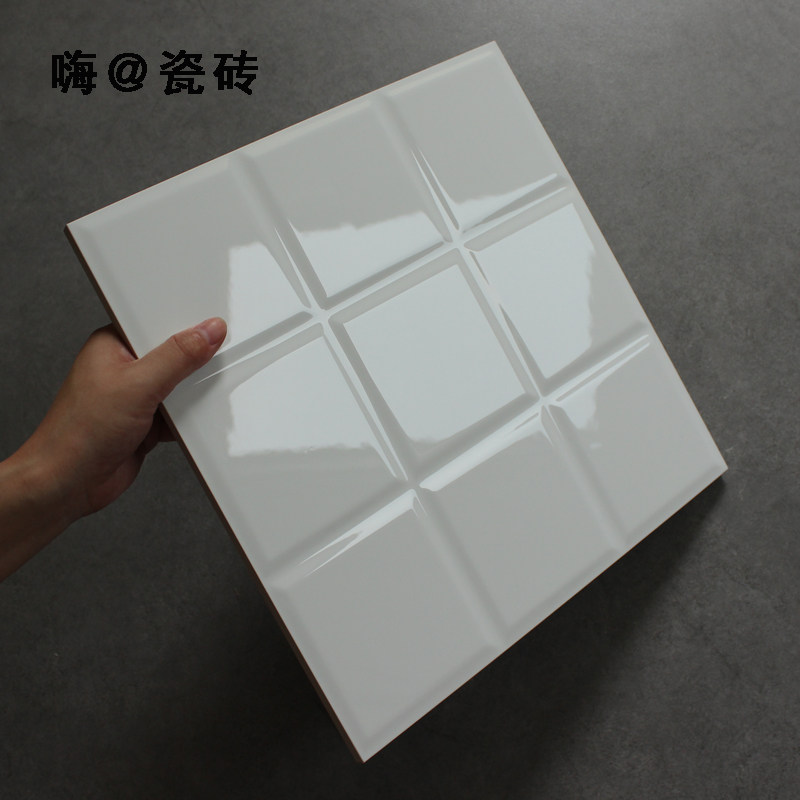 北欧现代LOFT小方砖 四九宫格 厨房卫生间墙砖釉面砖 地铁砖30x30