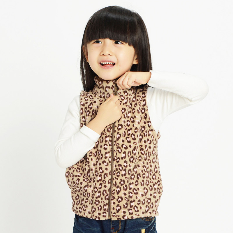 Gilet fille en toison - Ref 2071145 Image 1