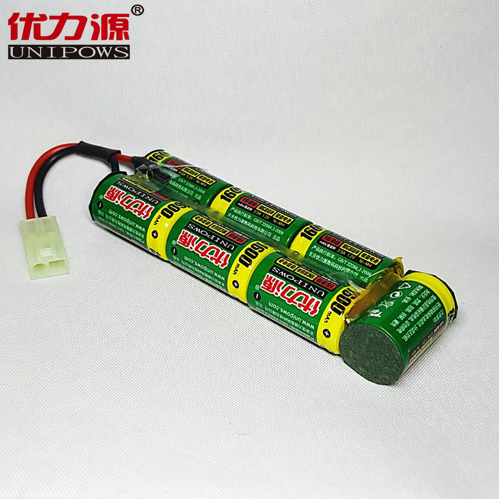 优力源8.4V电池组1600mAh 2/3A电池组 10C高倍率电池组 U型小田宫