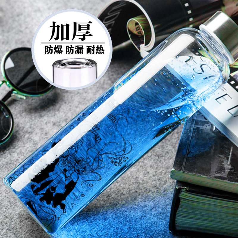 【漫驿站】深海少女舰娘SABER玻璃水瓶动漫水杯子动漫周边多款