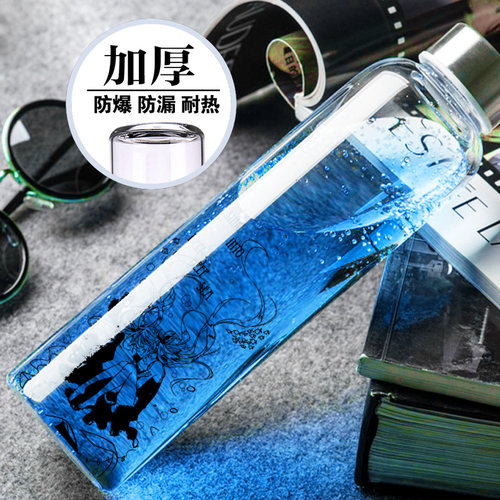 【漫驿站】深海少女舰娘SABER玻璃水瓶动漫水杯子动漫周边多款