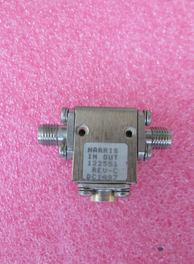 美国HARRLS进口 122551 12-16.5GHz SMA RF 射频微波同轴隔离器