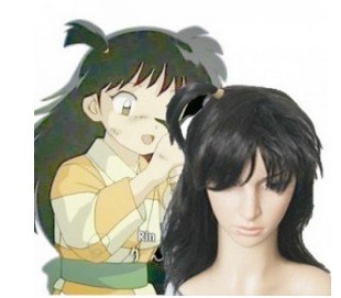 犬夜叉 铃 Rin cosplay假发