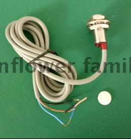 圆柱型霍尔开关 机床限位 检测 计数 测速 液面 信号