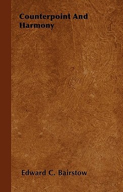 【预售】Counterpoint and Harmony