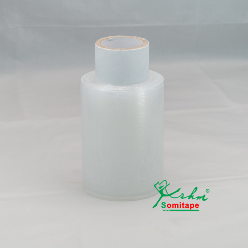 SOMITAPE 顺和美 名称:拉伸膜打包膜 型号:SH360 特性：纯原生料生产，拉伸力好，高韧性，不易撕裂。应用范围：适用于简易包装、纸箱及家具捆扎，防灰尘防潮，不留水痕迹。有二种规格:10cm宽X150米，，45cm宽X500米。请联系客服修改运费。