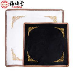 Wenwan beaded doily DIY jewelry cloth felt velvet jewelry display black and white double-sided counters