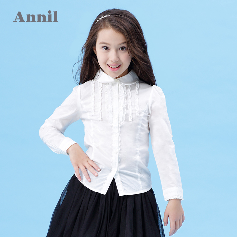 Chemise fille ANNIL à manche longue - Ref 2088956 Image 1