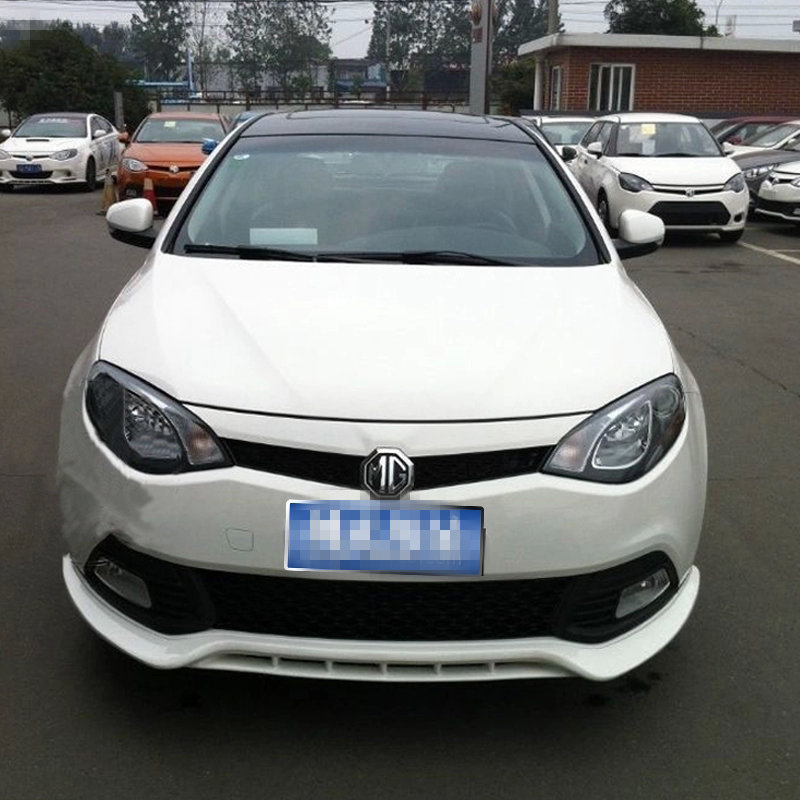 11-13名爵mg6小包围改装新mg6掀背款小包围前后唇侧群大尾翼加装