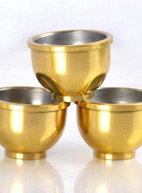 高级纯铜佛堂圣水杯