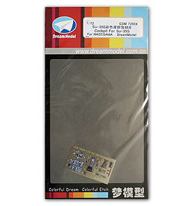 梦模型 CDM72004 Su-35S“侧卫E”战斗机座舱升级彩色金属蚀刻件