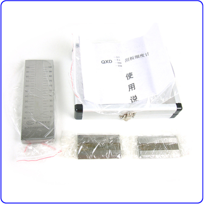 不锈钢刮板细度计 细度板GB/T1724-89 QXD刮板 0-25um 50um 100um