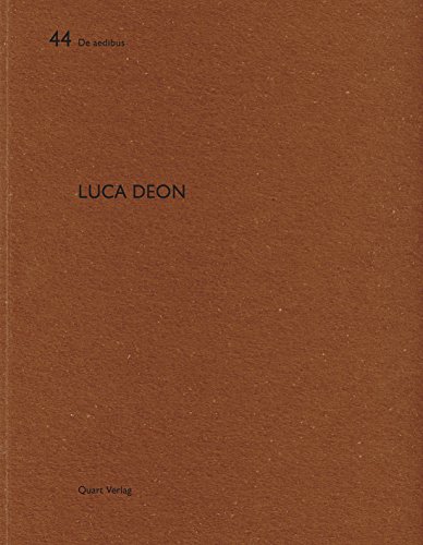 【预售】Luca Deon: de Aedibus 44