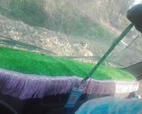 唐骏欧铃K3货车避光垫遮阳垫仪表台垫工作台垫绿色草坪垫子包邮