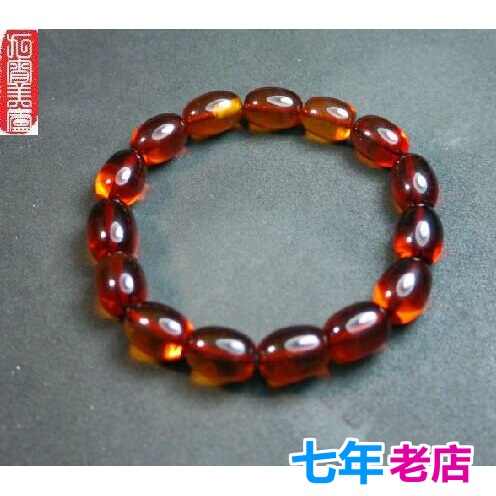 桶珠时尚饰品天然琥珀特价优惠
