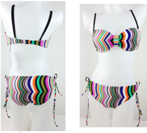 条纹比基尼