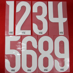 现货ITW2016北京国安主场球员正版号码 中超联赛官方白色正品号码