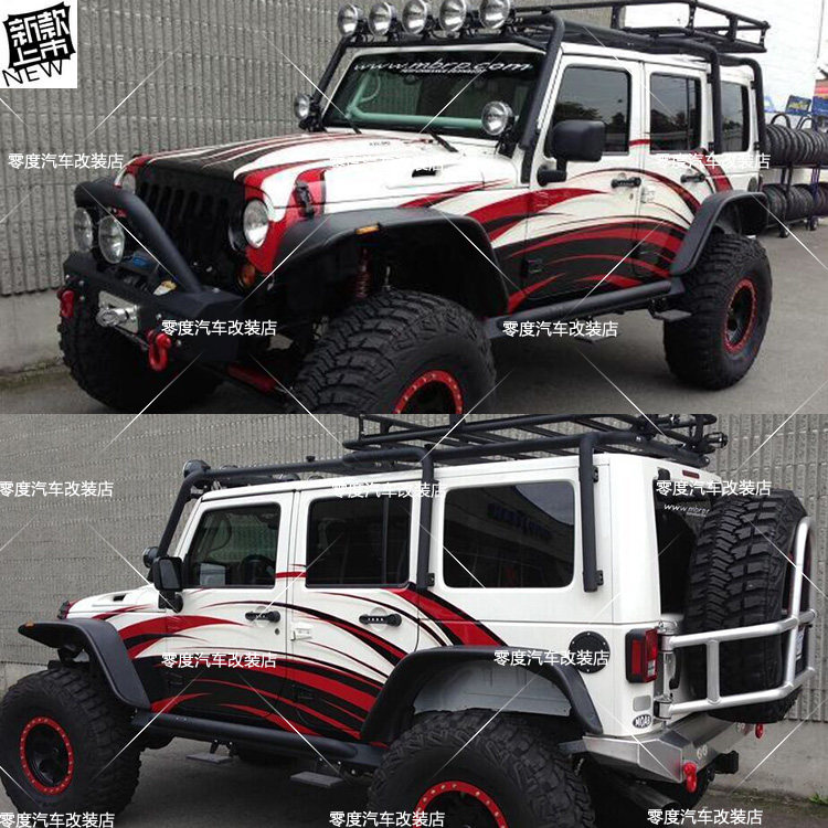 越野北京BJ40吉普JEEP车贴大切诺基牧马人整车贴个性改装贴纸拉花