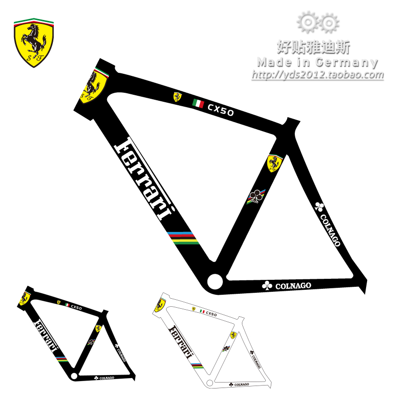Autocollant pour vélo - Ref 2292855 Image 1