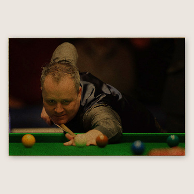 约翰希金斯海报台球巫师复古