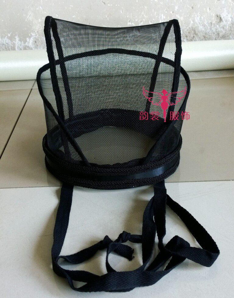 原创黑色汉服唐装风古代头饰发冠