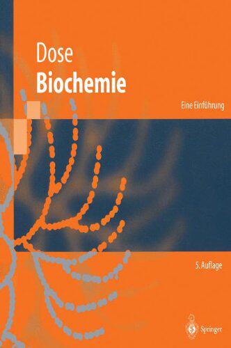 【预订】Biochemie: Eine Einfuhrung