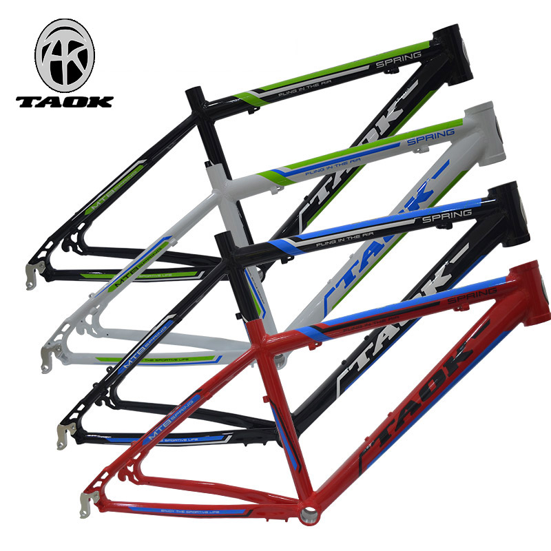 TAOK拓克山地车车架 24寸碟刹专用铝合金无缝管自行车车架三角架