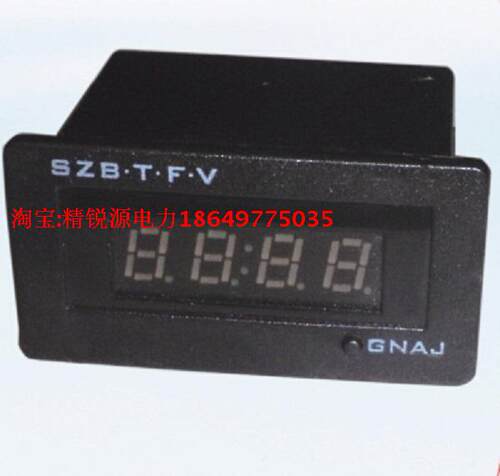 SZB.T.F.V是一款性价比极高的发电机专用仪表，具有真有效电压显示、频率显示、单次运行时间、累计运行时间，外观小巧，功能强大，内部芯片带有记忆功能，断电数据保存，广泛应用于发电机三包售后的凭据，仪表已通过欧盟CE认证、外观、软著认证