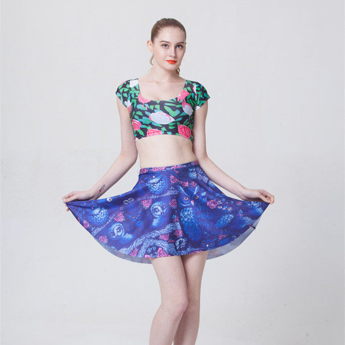 2015新款 半身裙夏 女短裙 显瘦中腰半身裙 学院风大摆裙溜冰裙|msdalam kategori Butik wanita / wanita, skirt - dari Buy2taobao.com untuk memberikan perkhidmatan ejen Taobao profesional membeli