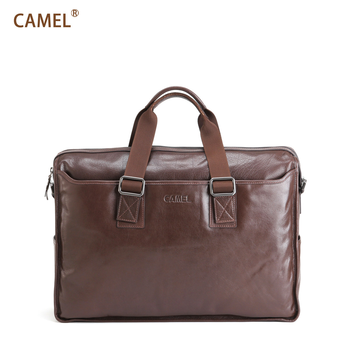 【非卖品】Camel骆驼皮具优质牛皮公文包男包手提斜挎包 旅行包