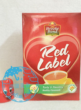 印度布鲁克红标茶 BLACK TEA BROOKE BOND RED LABEL TEA 500G