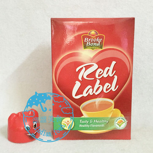 印度布鲁克红标茶 BLACK TEA BROOKE BOND RED LABEL TEA 500G