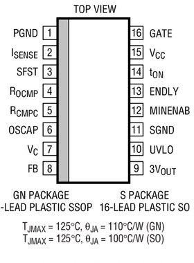 进口原装  LT1725CS LT1725IS LT1725 SOP16 现货可直拍