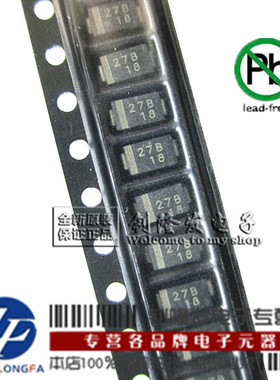 SMA贴片稳压二极管 PTZ27A PTZ27B TE-25 27V ROHM全新 原装正品