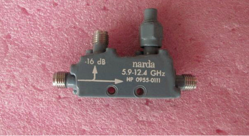 美国narda 25017 3-18GHz 16dB SMA Directional Coupler 射频同轴定向耦合器 质量包好，包能用 可提供测试图