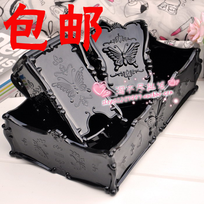【A124】安娜苏化妆工具组化妆盒收纳盒套装 蔷薇花特大化妆盒