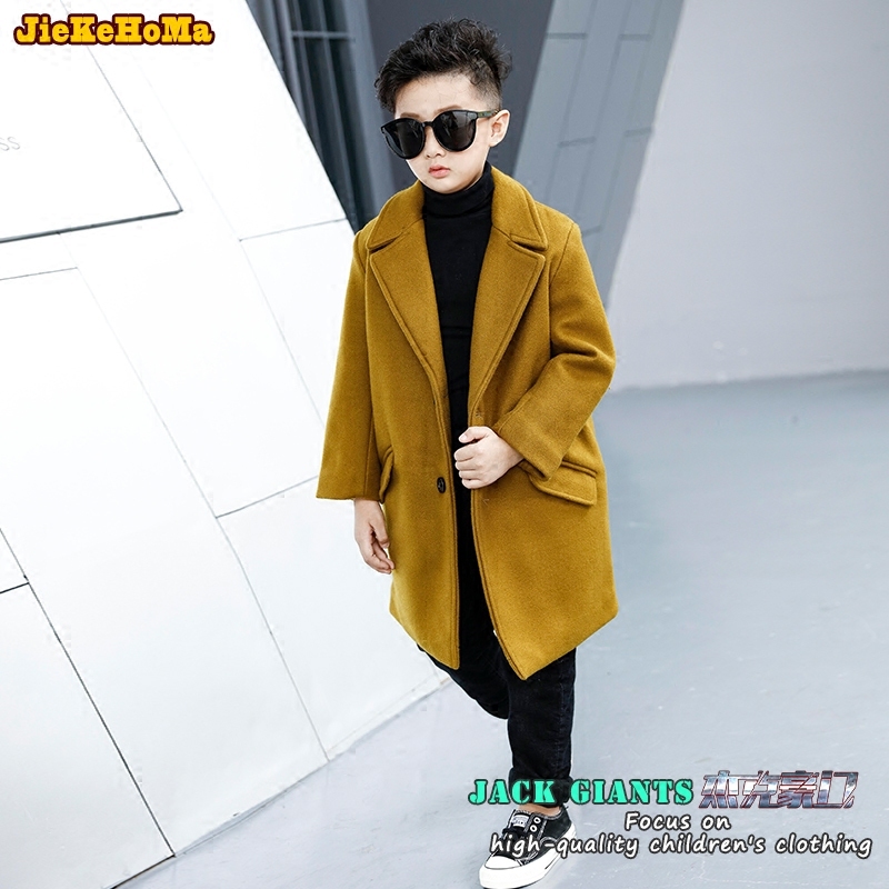 中小童装男童春秋装中长款加棉加厚呢子大衣秋冬季风衣儿童外套在类目 童装/婴儿装/亲子装, 外套/夹克/大衣, 呢大衣中 - 来自Buy2taobao.com提供专业的淘宝代购服务