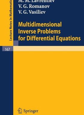 【预订】Multidimensional Inverse Problems fo...