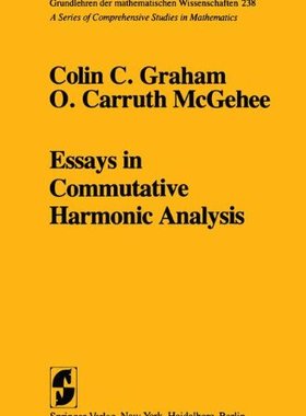 【预售】Essays in Commutative Harmonic Analysis