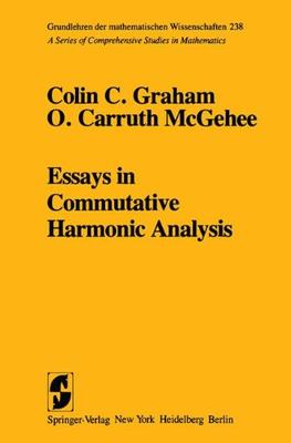 【预售】Essays in Commutative Harmonic Analysis