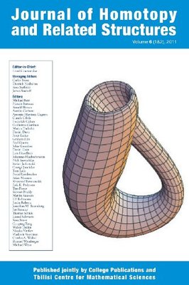 【预售】Journal of Homotopy and Related Structures 6(1&2)
